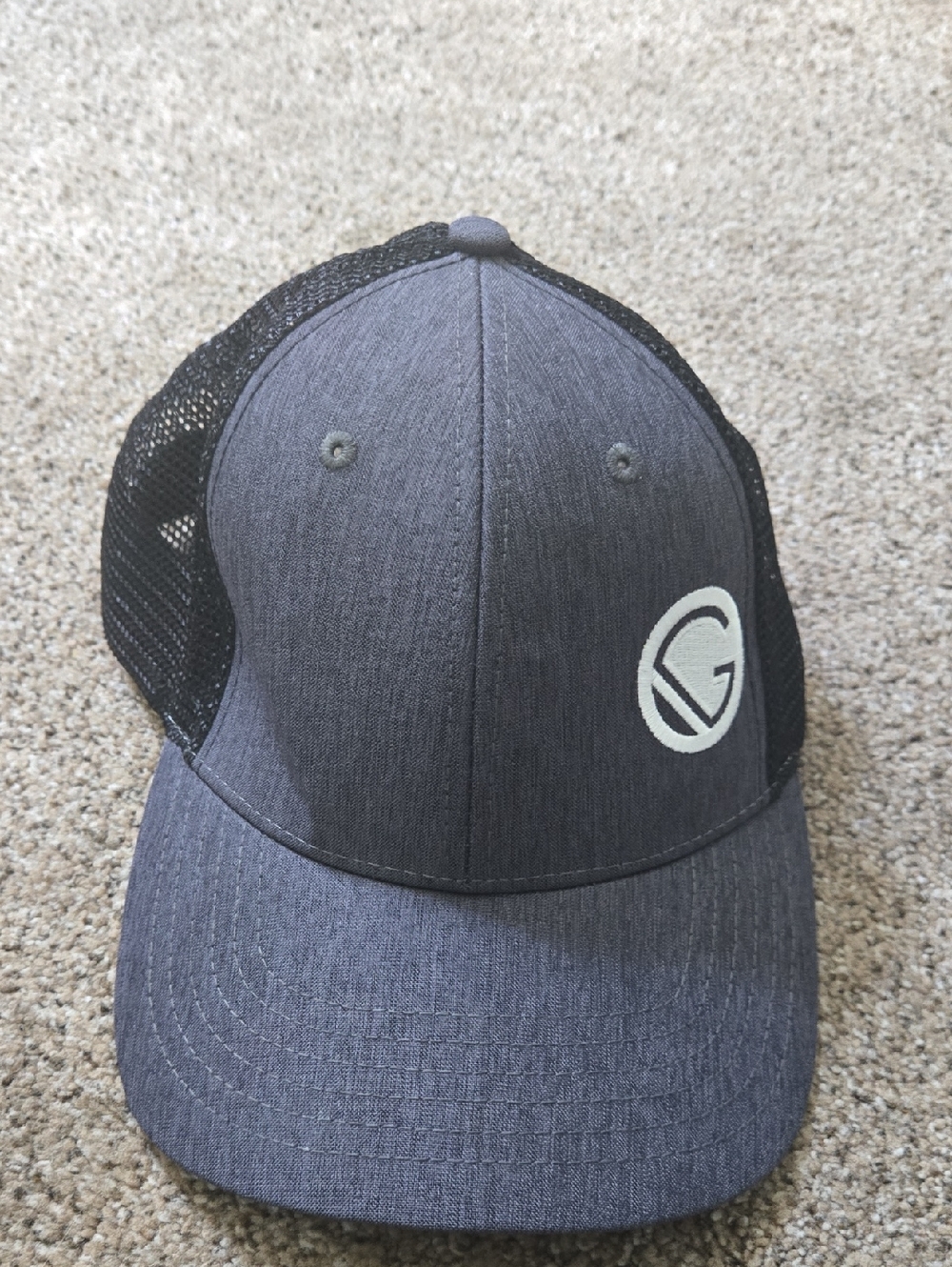GatsbyJS Trucker Hat – Black/Grey – Adjustable 🧢